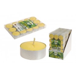 Vela Citronela Tealight 15 Uds