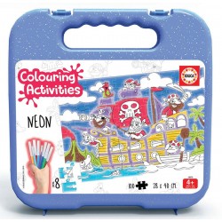 100 Piratas Colouring...