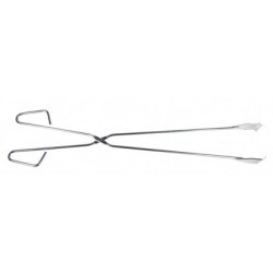 Pinza Barbacoa Cromada 53 Cm.