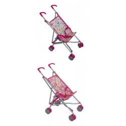 SILLA MUÑECA BASTON RUEDAS GIRATOR.