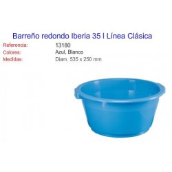 Barreño Iberia 35 l. azul
