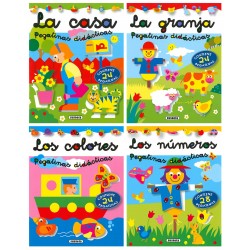 Pegatinas Didacticas 4 Tit.