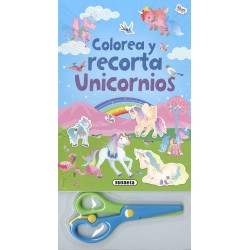 Unicornios (Colorea Y Recorta)