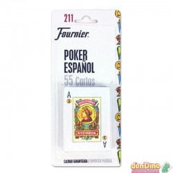 Baraja poker español n211 55 cartas
