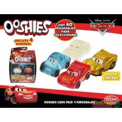 PACK 4 PERSONAJES CARS 3 OOSHIES S1