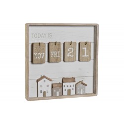 Calendario Mdf Blanco