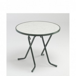 Mesa Acero Dii£Â¡Metro 80Cm...