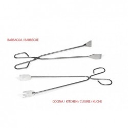 Tenaza 30X5 Cocina Inox