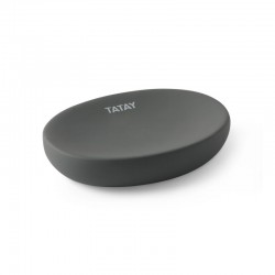 Jabonera Soft Gris Antracita