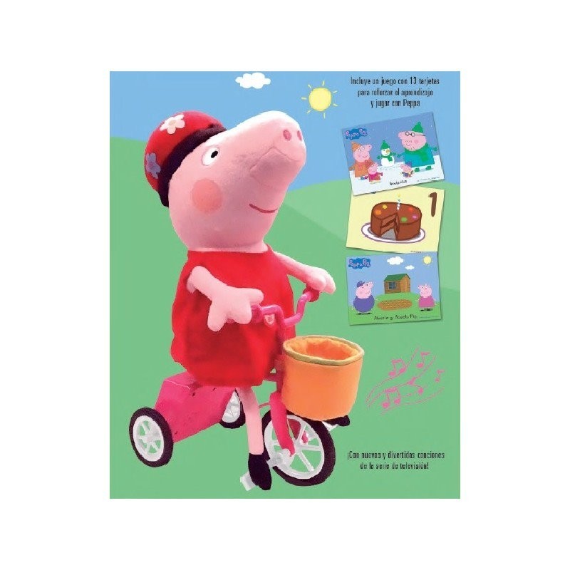 Peppa Pig y su bicicleta