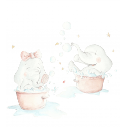 Elefantitos Al Baño