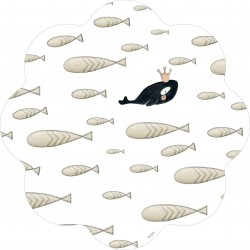 Alfombra Ondas 95Cmballena