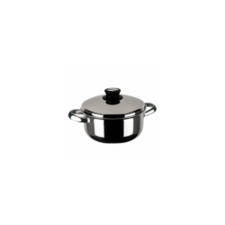 Cacerola 18 Forma Acero C/Tapa