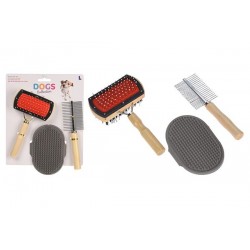 Set De Cepillos Para Perros...