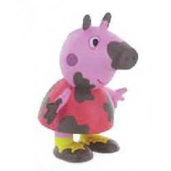 Figura de Peppa pig con barro.