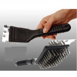 Cepillo Barbacoa Con Rasqueta