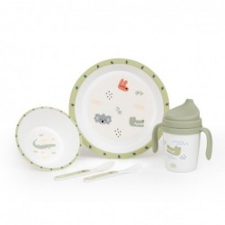 Set Vajilla 5 P. Autralia Verd