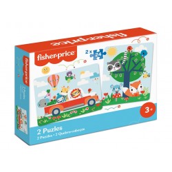 Fisher Price 2 Puzzles 24 P