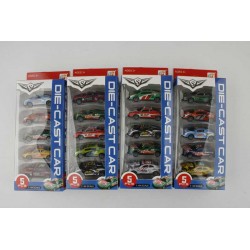 Set 5 coches 1:64 metal...