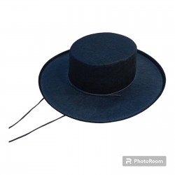 Sombrero cordobés negro