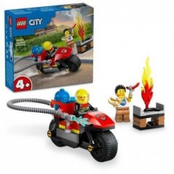 Moto De Rescate Bomberos Lego