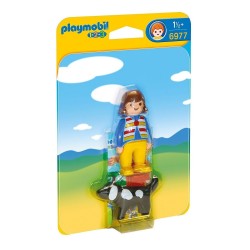 Mujer Con Perro Playmobil 1...