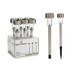 Farol Solar Plastico Acero...