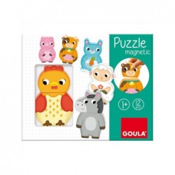 Puzzle Magnetic 12 Pzas....