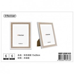 Marco Foto 15X20 Madera