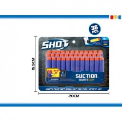 36 Proyectiles Pistola Lanzada