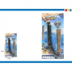 Set Pirtata Pistola Y Catalejo