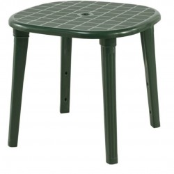 Mesa Plastico Verde 80 Cms