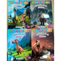 Dino Color Pegatinas