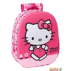 Mochila Infantil 3D Hello Kitt