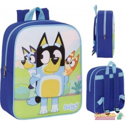 Mochila Infantil Bluey 27 Cm.