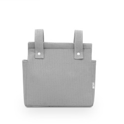 Talega Nido De Abeja Gris