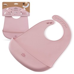 Babero Silicona Rosa Maquillaj