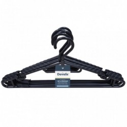 Set 5 Perchas Plastico