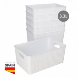 Cesto Organizador 3.3L Blanco