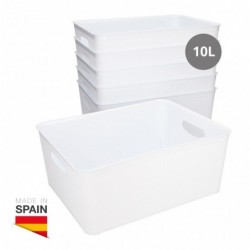 Cesto Organizador 10L Blanco