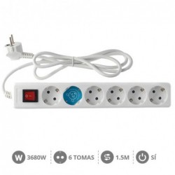 Base 6T 1.5M Con Interruptor