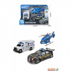 Set Policia 1:20 Coche.Furgon.