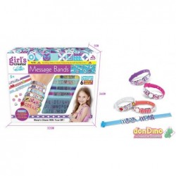 Set Pulseras Con Mensaje
