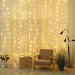 Cortina LED luminosa 1x1,2M...