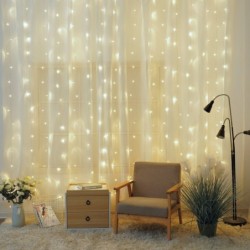 Cortina LED luminosa 1x1,2M...