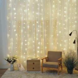 Cortina LED luminosa 2x2M...