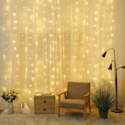 Cortina LED luminosa 3x2M...