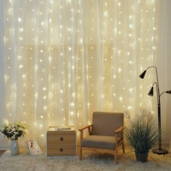 Cortina LED luminosa 3x2M...