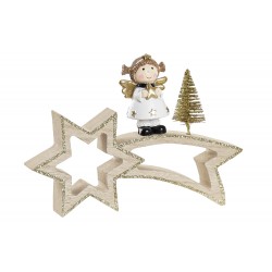 Figura Mdf 18X2,5X13 Estrella