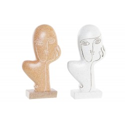 Figura Resina Cara Abstracto